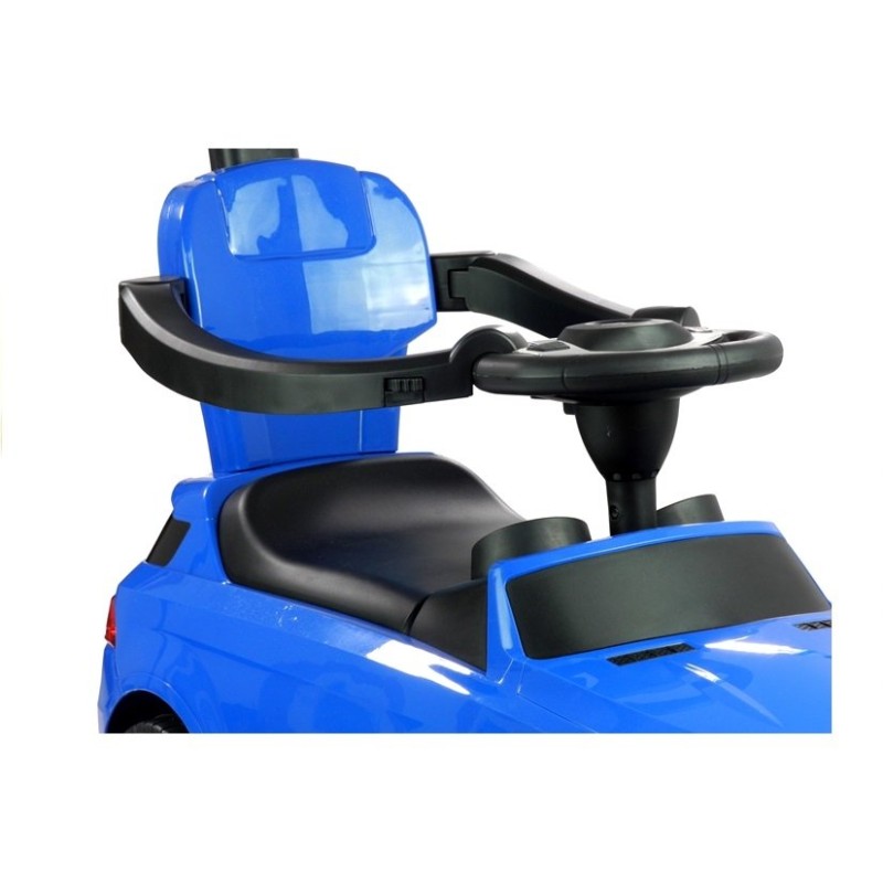 Jeździk Mercedes Pchacz 3w1 Barierki Niebieski 3288