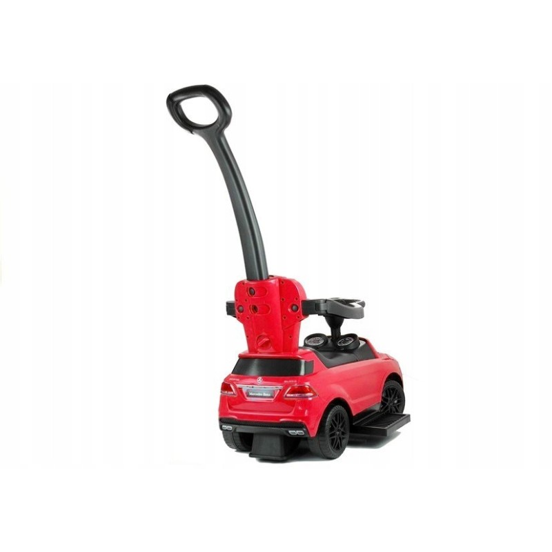 Jeździk Mercedes Pchacz 3w1 Barierki Czerwony 3288