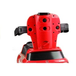 Jeździk Mercedes Pchacz 3w1 Barierki Czerwony 3288