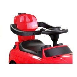 Jeździk Mercedes Pchacz 3w1 Barierki Czerwony 3288