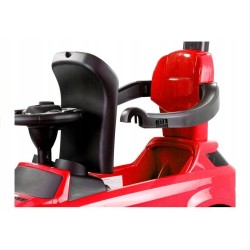 Jeździk Mercedes Pchacz 3w1 Barierki Czerwony 3288