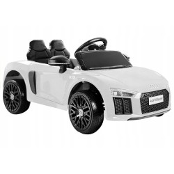 Auto na Akumulator Audi R8 Spyder Biały
