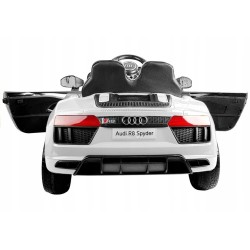 Auto na Akumulator Audi R8 Spyder Biały