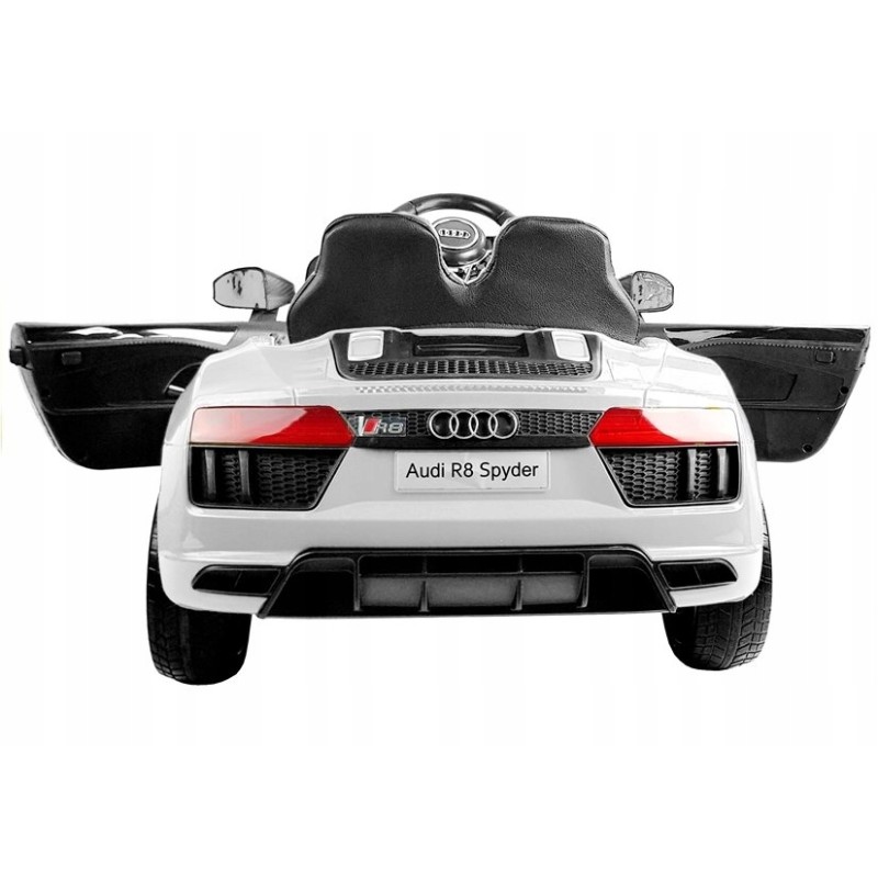 Auto na Akumulator Audi R8 Spyder Biały