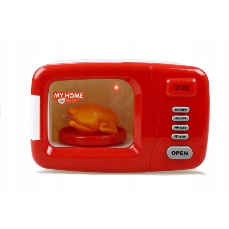 Mikrofalówka Z Kurczakiem Ze Światłami Zabawkowa