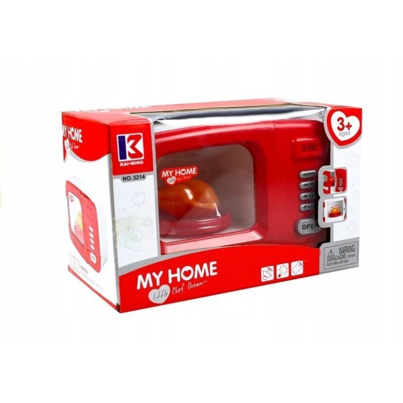 Mikrofalówka Z Kurczakiem Ze Światłami Zabawkowa