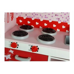 Kuchnia Drewniana Jola lodówka mikrofalówka