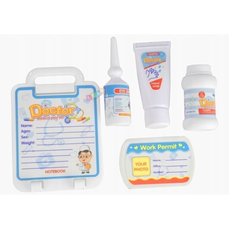 Wózek Lekarski z Akcesoriami 22 Elementy