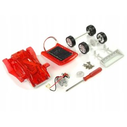 Zestaw Samochód Solarny Autko Buldożer do Złożenia