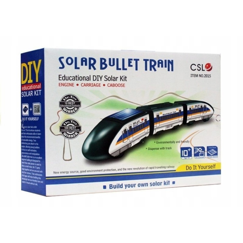Zabawka Edukacyjna Pociąg Solarny Bullet Train