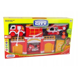 Zestaw Straż Remiza Strażacka z Dźwiękiem