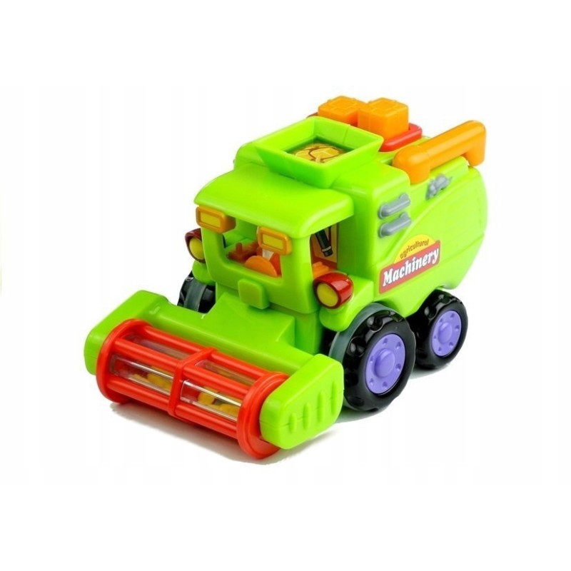 Auto Budowlane Śmieciarka Kombajn Ruchome Elementy