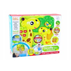 Projektor Panel Do Łóżeczka Zawieszka Żyrafy Dźwięk