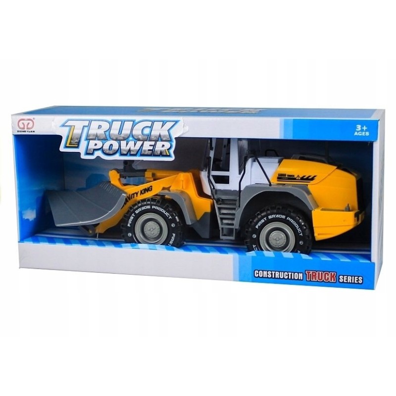 Duży Spychacz Plastikowy z Napędem