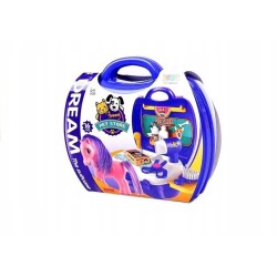 Zestaw Fryzjerski Kucyk w Walizce Salon Konika