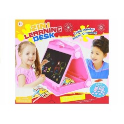 Tablica Na kredę Pisak + Pisaki Szblony 2w1