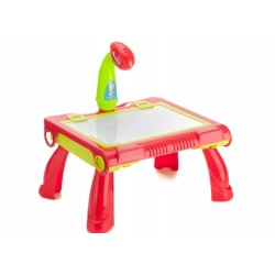 Tablica Projektor Stolik Na Kredę Pisak 4 w 1