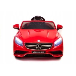 Auto Na Akumulator Mercedes S63 AMG Czerwony