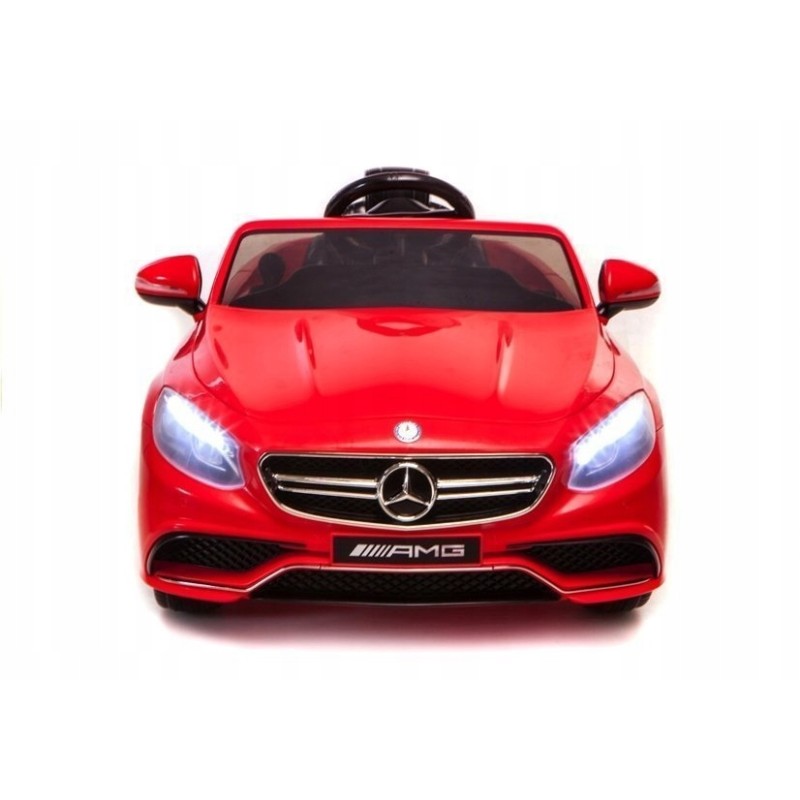 Auto Na Akumulator Mercedes S63 AMG Czerwony