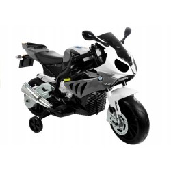 Motocykl Motor na akumulator BMW S1000RR Srebrny
