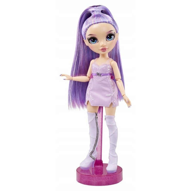 PROMO MGA Lalka Rainbow High Fall Theme VC Violett Willow Kostium balowy p3