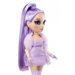 PROMO MGA Lalka Rainbow High Fall Theme VC Violett Willow Kostium balowy p3