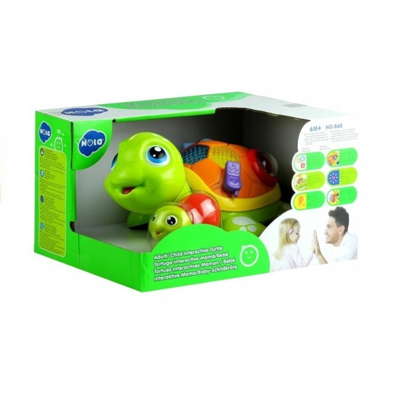 Kolorowy Żółw Interaktywny + Żółwiątko Świeci Gra