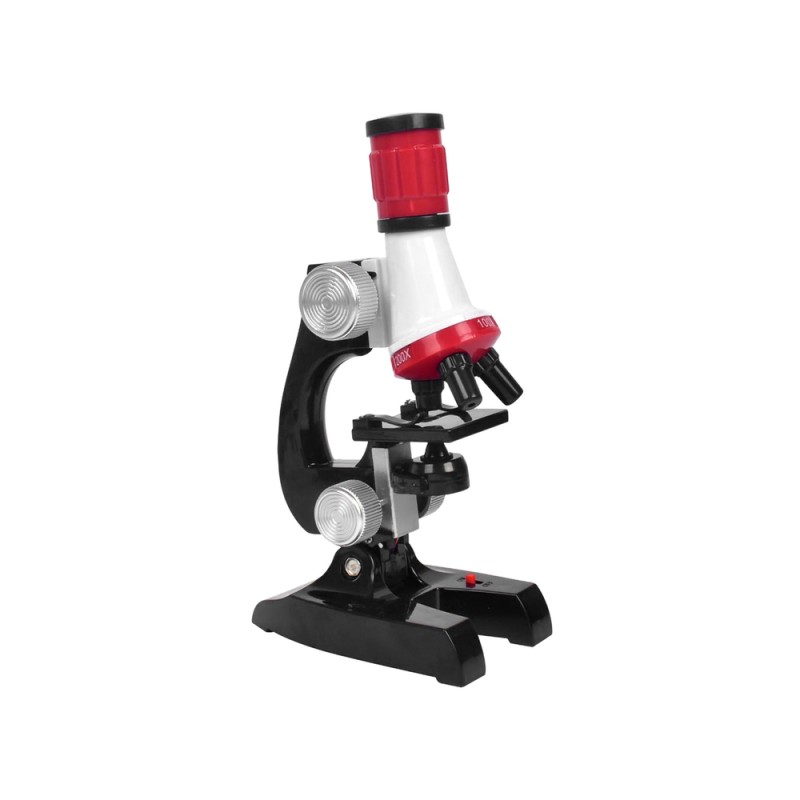 Duży Mikroskop Dla Małego Naukowca Na Baterie