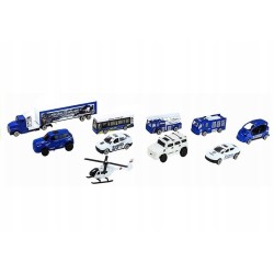 Duży Tor Samochodowy Policja 10 pojazdów 495cm