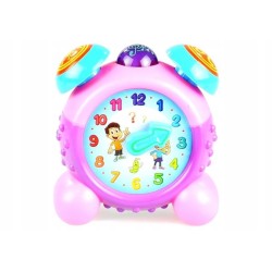 Budzik Edukacyjny Dla Malucha Nauka Godzin Różowy