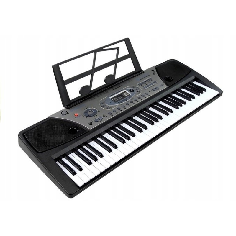 Organy Keyboard + Mikrofon Zasilacz MQ-810 MP3