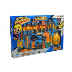 Zestaw Narzędzi dla Majsterkowicza Warsztat Pas 55 Elementów