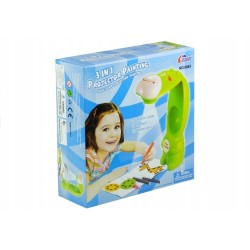 Rzutnik Projektor Żyrafa + Zeszyt + Pisaki Wodne