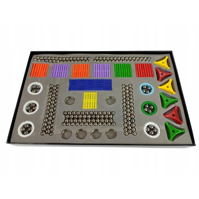 Zestaw Magnastix Klocki Magnetyczne 560 + Tablica