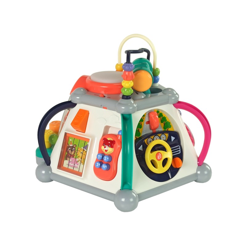 Kostka Multifunkcyjna Edukacyjna Grająca 5 Ścianek