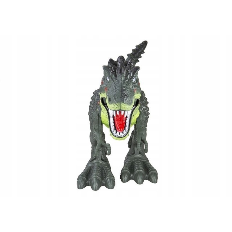 Dinozaur Na Baterie Tyranozaur Rex Chodzący Zielony