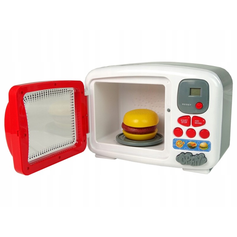 Kuchenka Mikrofalowa Mikrofalówka Hamburger Hot Dog Akcesoria