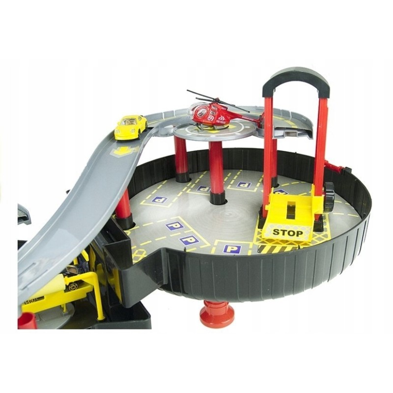 Parking Garaż Samochodowy Koło Walizka Dwupoziomowy