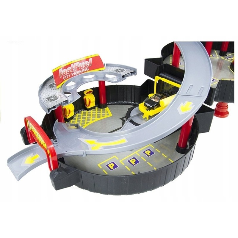 Parking Garaż Samochodowy Koło Walizka Dwupoziomowy