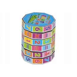 Kostka Edukacyjna Walec Matematyczny Układanka