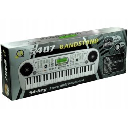 Keyboard MQ5407 Organy 54 Klawisze LCD Ładowarka