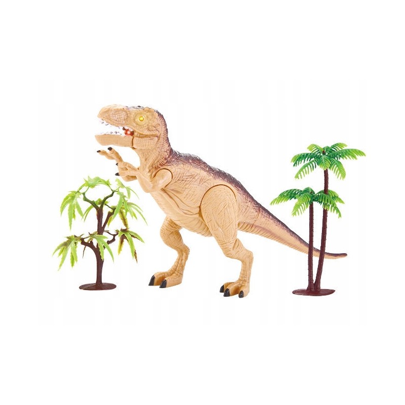 Dinozaur na baterie 23x15cm w pudełku ASKATO