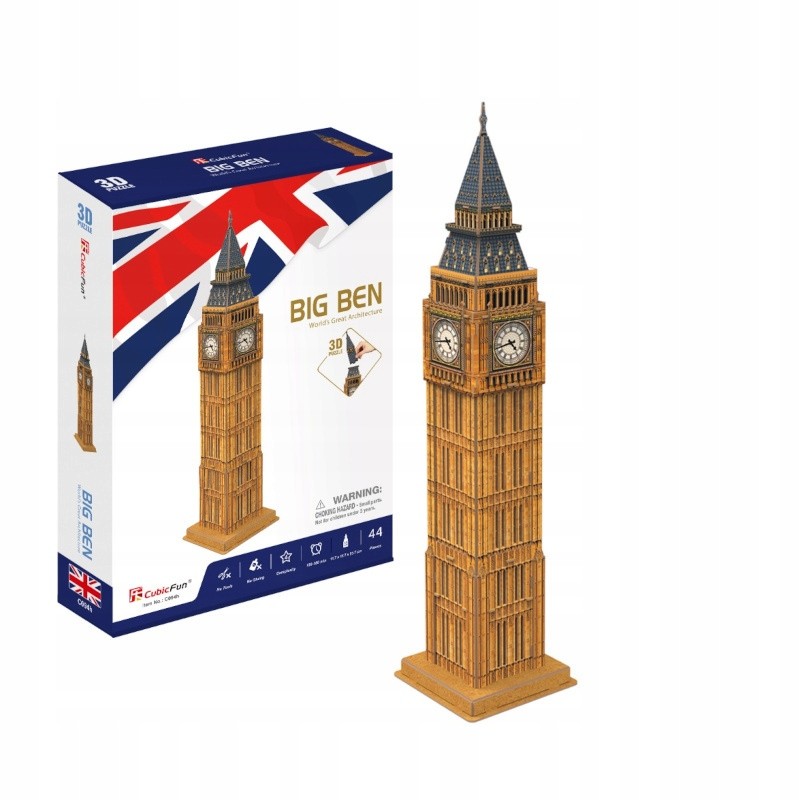 Puzzle 3D Zegar Big Ben 20094 DANTE