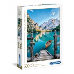 Clementoni Puzzle 500el Jezioro Braies 35039