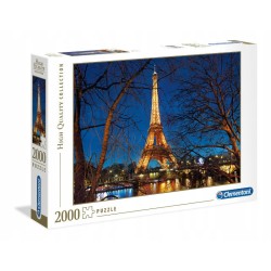 Clementoni Puzzle 2000el Paryż Wieża Eiffla nocą 32554 p6