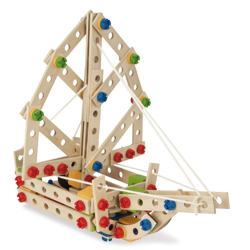 Klocki konstrukcyjne Helikopter 225 elementów 39098 Eichhorn