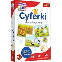 Cyferki mały odkrywca gra edukacyjna 01946 Trefl p12