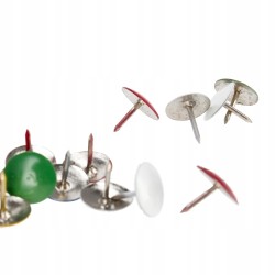 Pinezki kolorowe blister 30szt. STARPAK