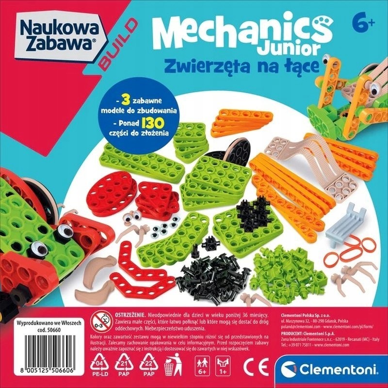 Clementoni Maker's lab Owady zwierzęta na łące 50660