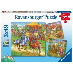 Puzzle 3x49el Rycerze 051502 RAVENSBURGER p8
